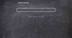 Desktop Screenshot of funfact-disco.de